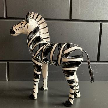 Zimba-Arts coloured Zebra