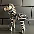 Zimba-Arts coloured Zebra